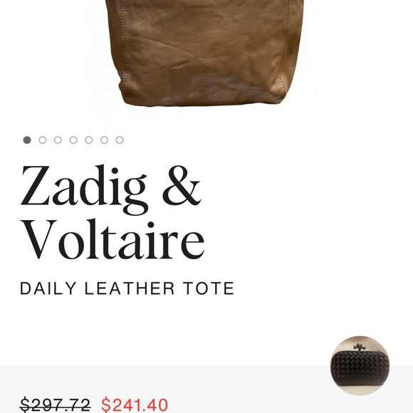Zadig and Voltaire every day studded tote - Picture 3 of 9